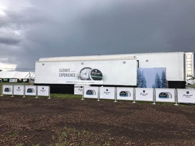 Exterior of Swedish SNUS promobile