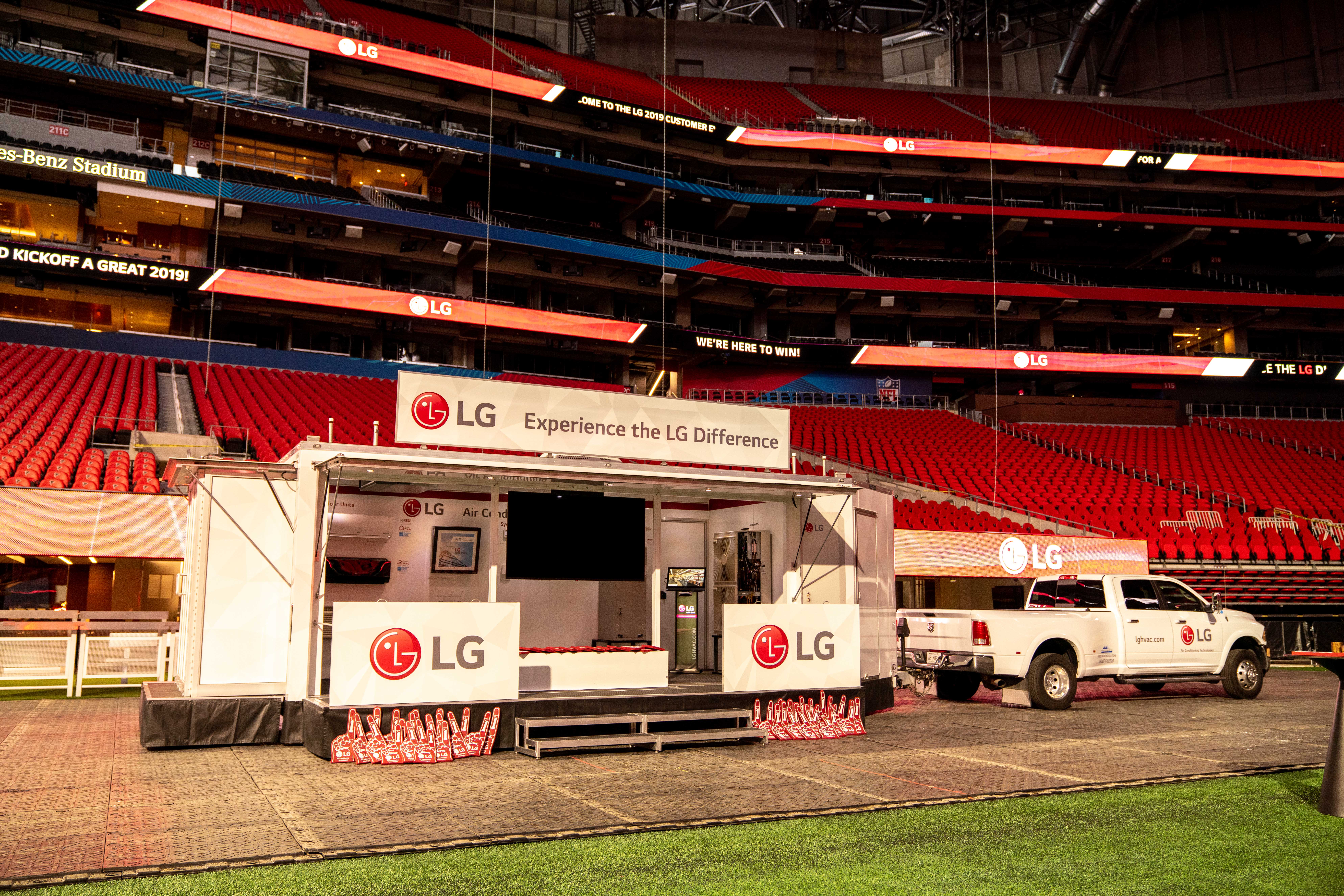 LG trailer deployed