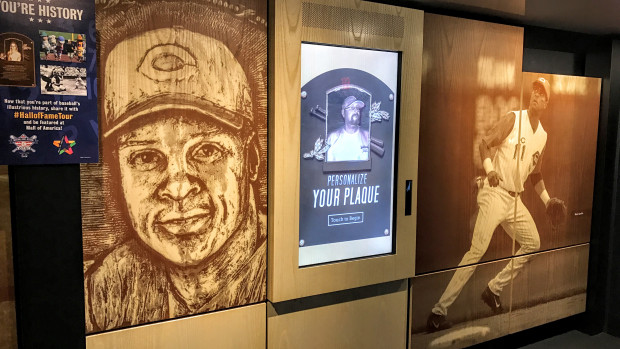 MLB trailer displays