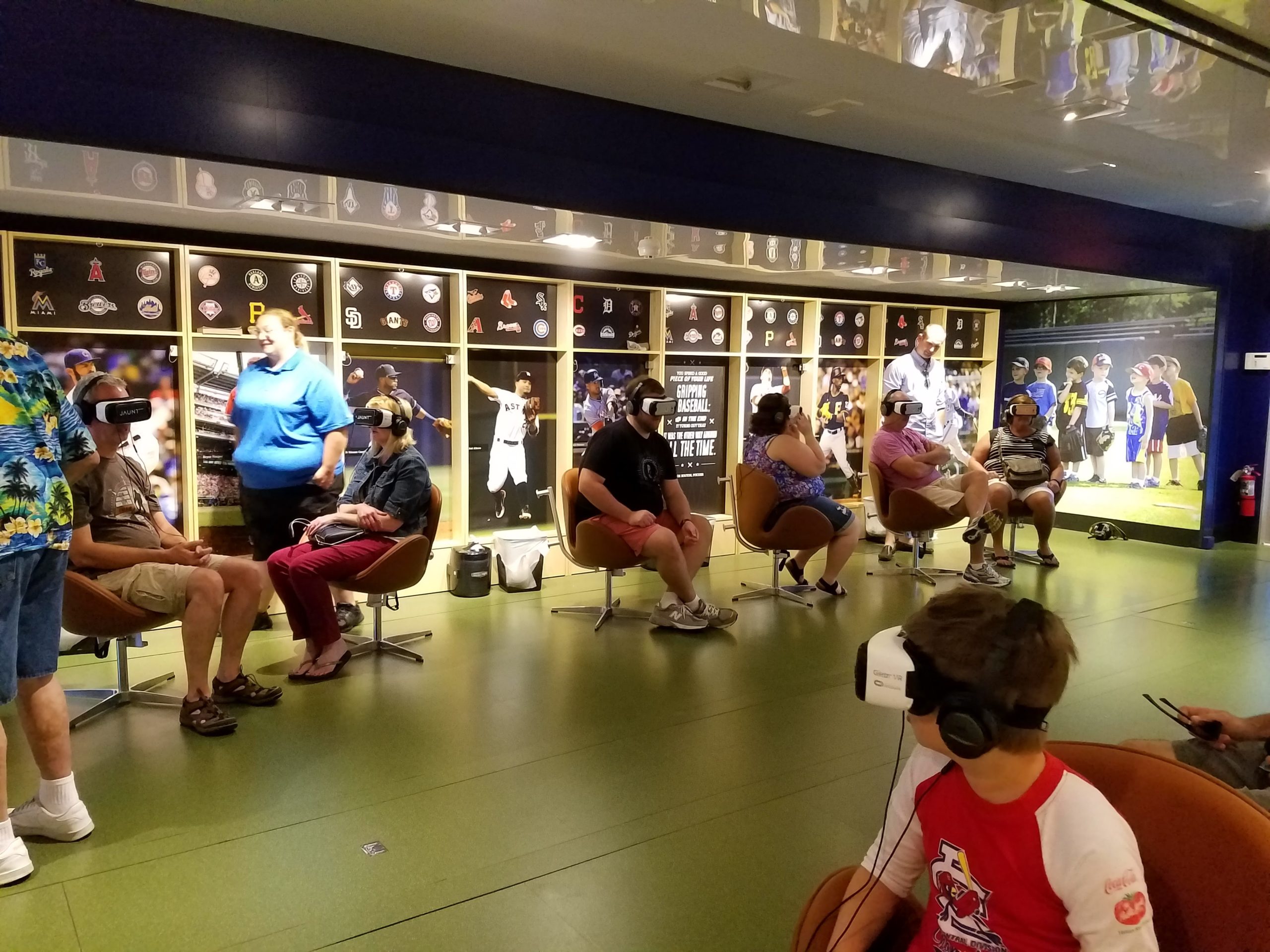 people using VR