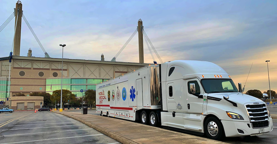 Brewco Health mobile medical trailer
