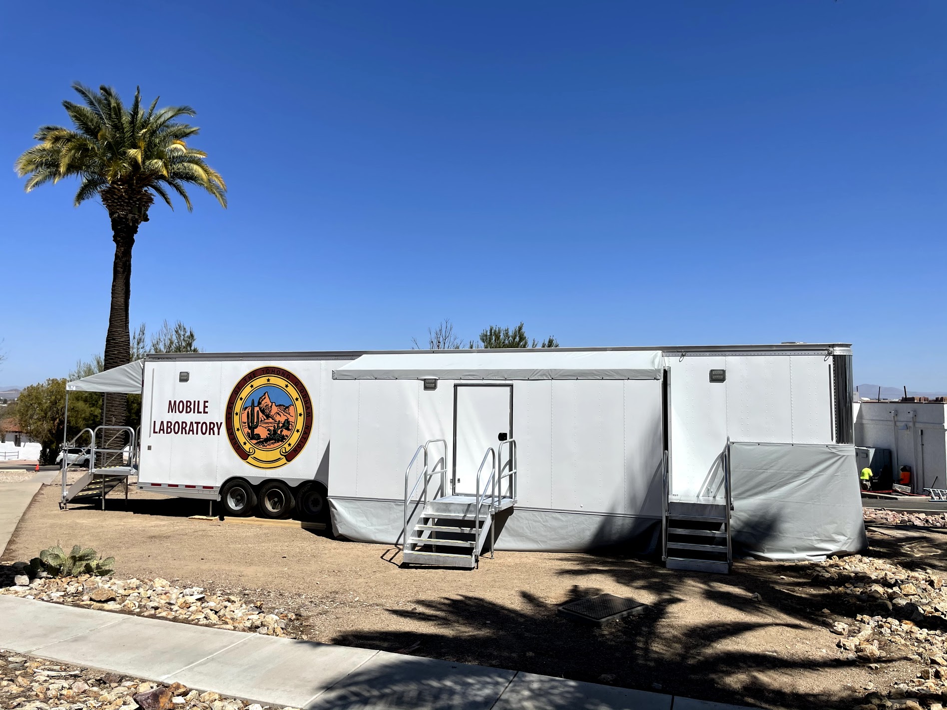 Tohono O'odham mobile laboratory Exterior