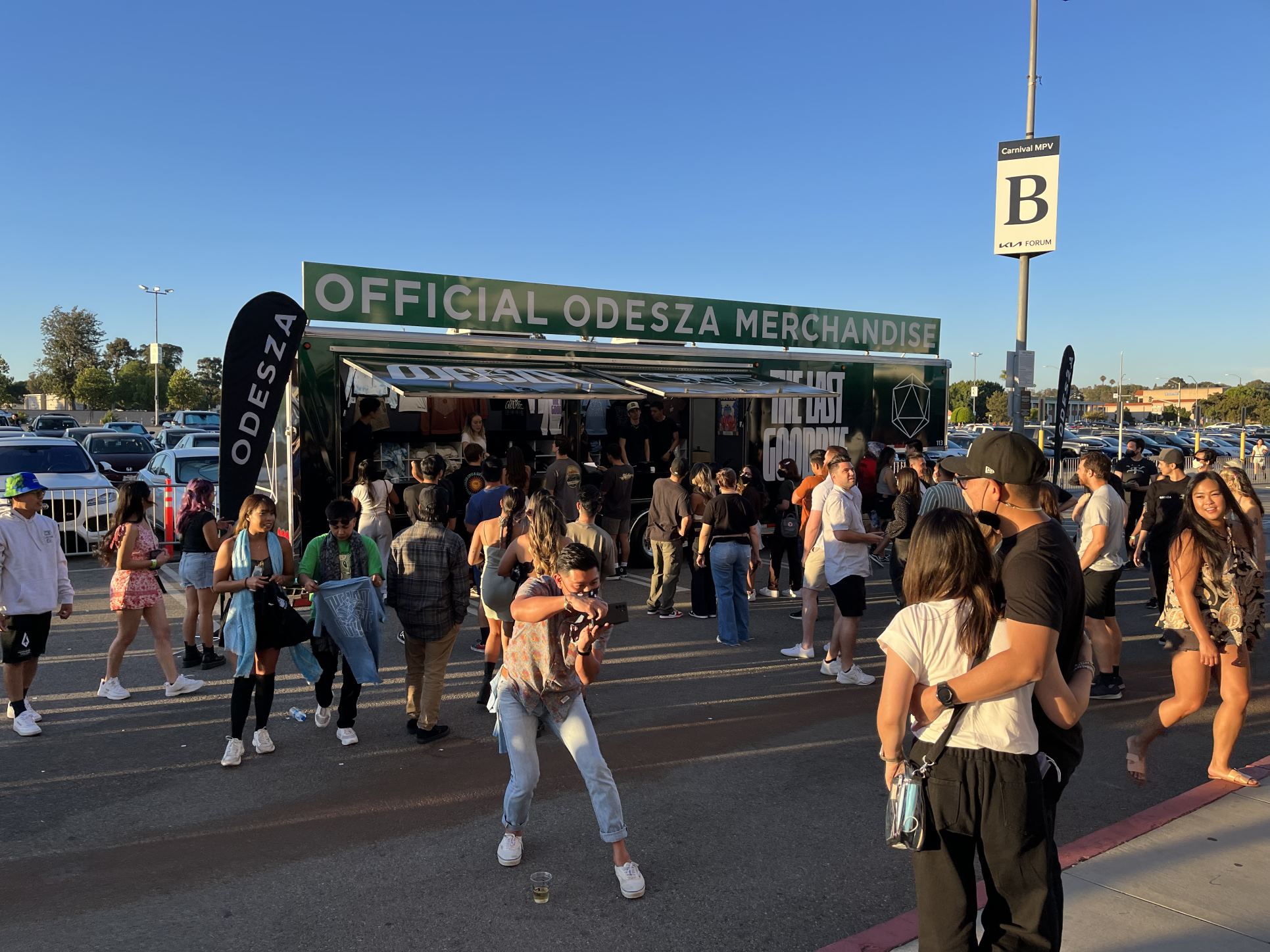 Brewco Marketing Group partnered with Red Light to design and fabricate an official mobile merchandise trailer for ODESZA